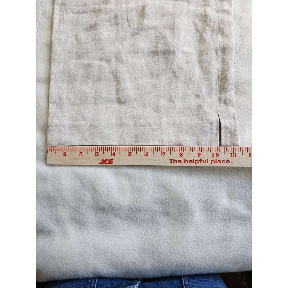 Creatore Korean Streetwear High-Waisted Linen Blend Cargo Utility Pants XXS 0 24 - Picture 7 of 7